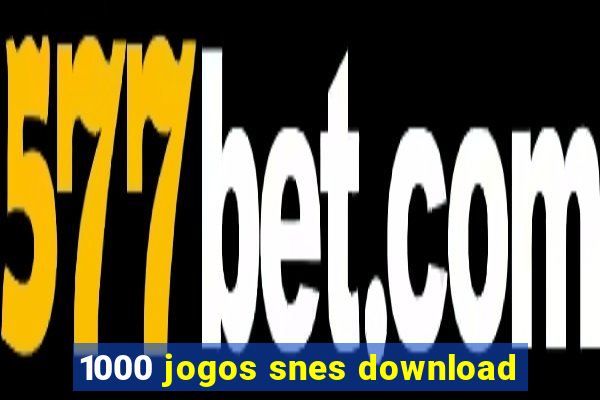 1000 jogos snes download